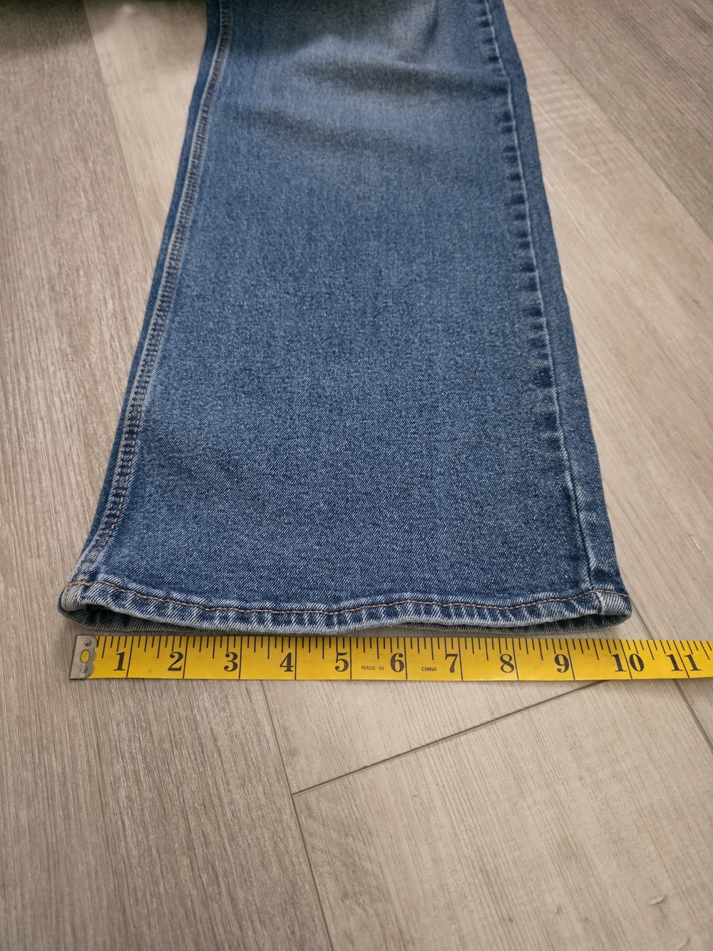 Sanctuary Denim Wide Leg Jeans Size 8 Blue High Rise Stretch - Picture 12 of 12
